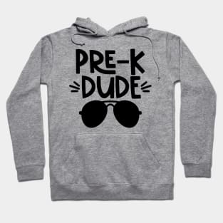 Pre-K Dude Funny Kids Back to School Hoodie